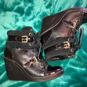 Michael Kors wedge sneakers